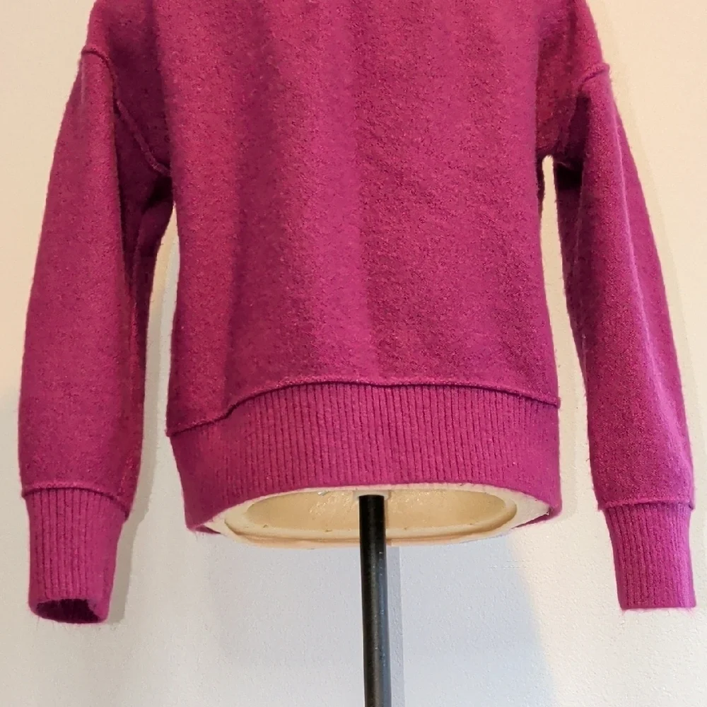 Universal Thread Mock Neck Sweater in Magenta